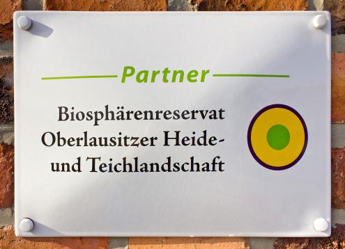 Nachhaltig wirtschaftende Gastgeber - neues Logo kennzeichnet die Partner des Biosphärenreservats, Foto: Bodo Hering