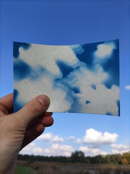 Verweile doch im Blau der Spuren… Foto: Sebastian Hänel